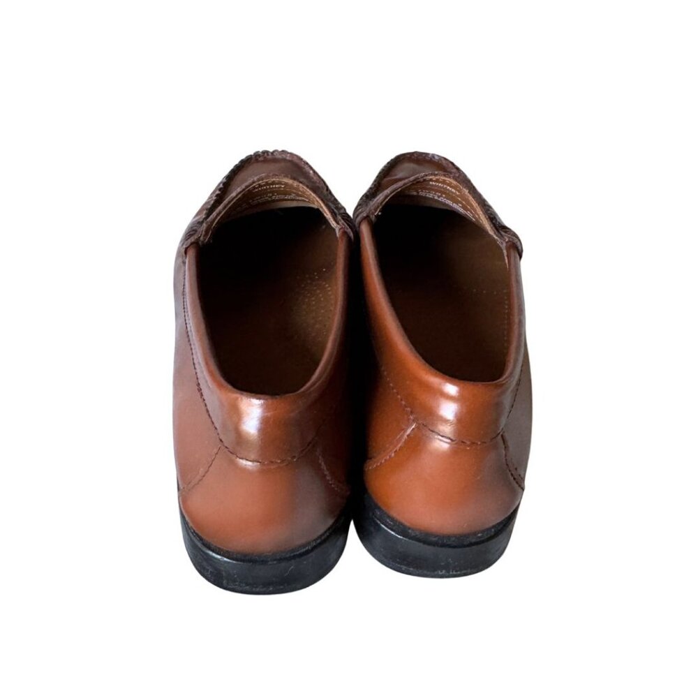 G.H. Bass & Co. Brown Leather Penny Loafers - Picture 4 of 5